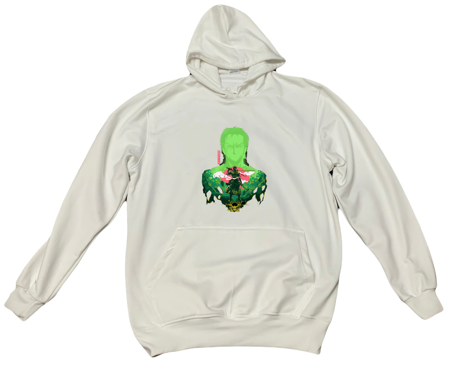 one piece One Size hoodie White 7