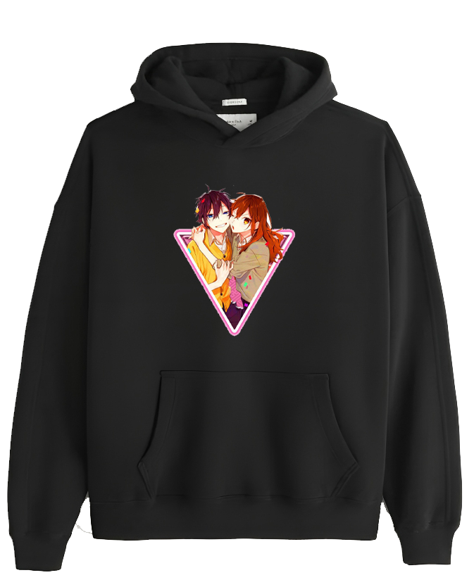 Horimiya One Size hoodie Black 7