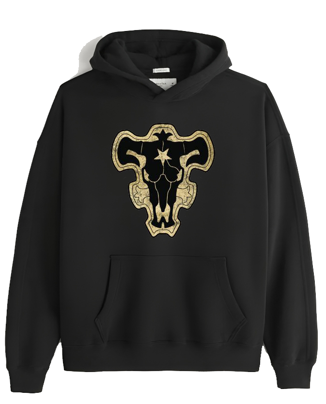 Black clover One Size hoodie Black 7