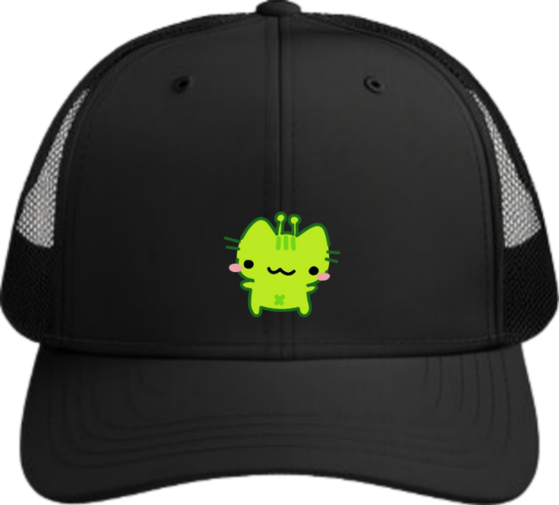 aliens Baseball cap Black 7
