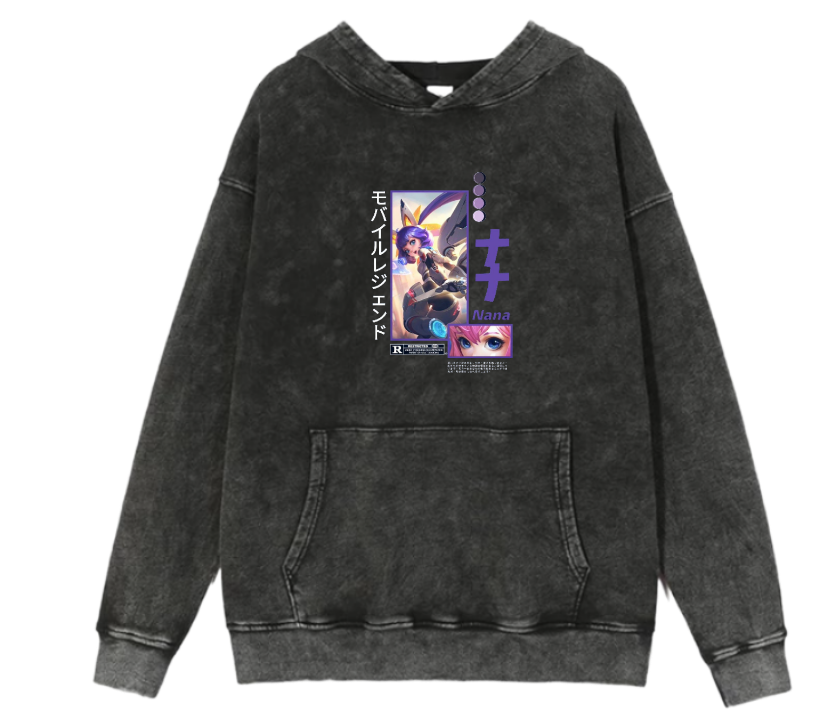 Mobile Legends Bang Bang One Size hoodie Washed 7