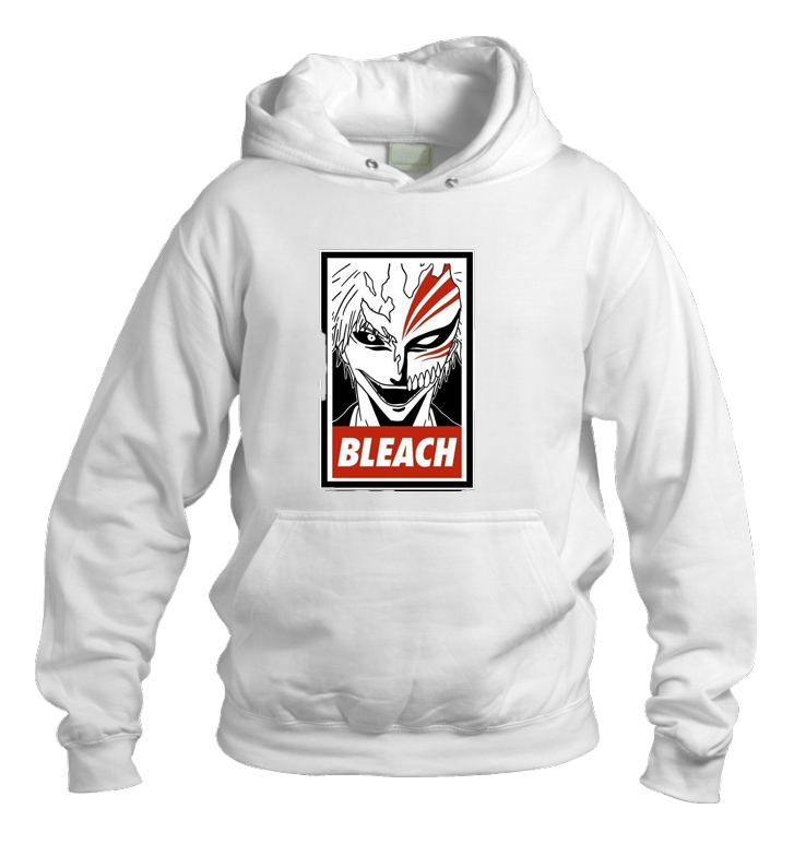 Bleach One Size hoodie White 8