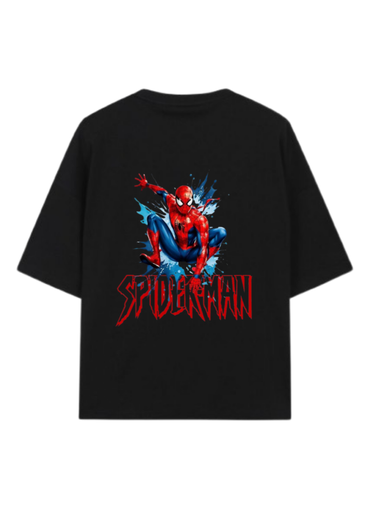 Spiderman t- shirt One Size Black Back 7
