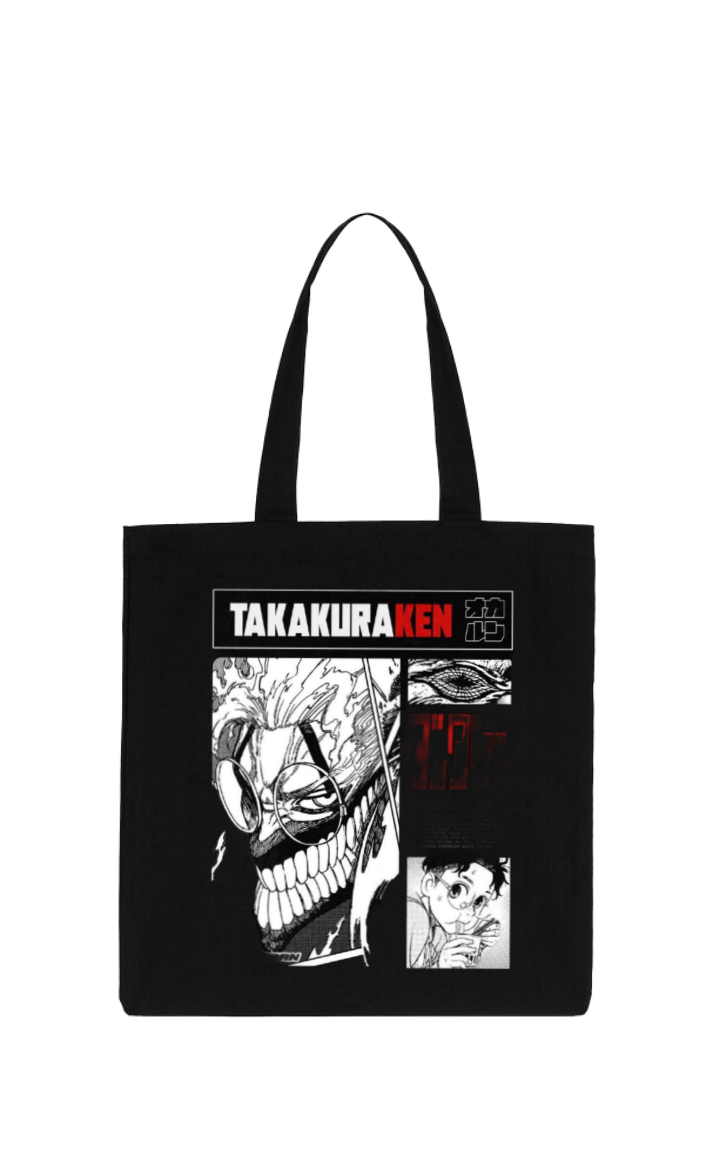 Dandadan tote bag Black 7