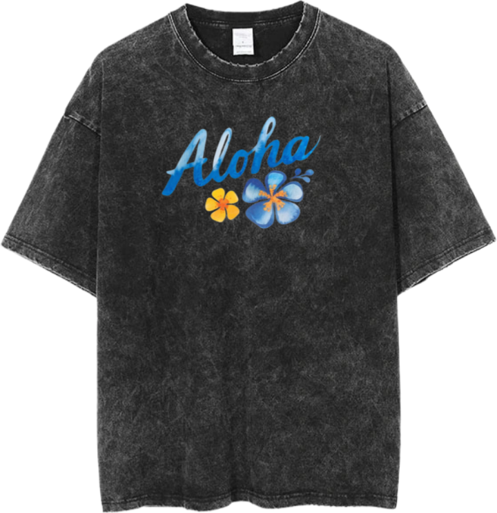 Summer Vibes One Size t- shirt Washed 7