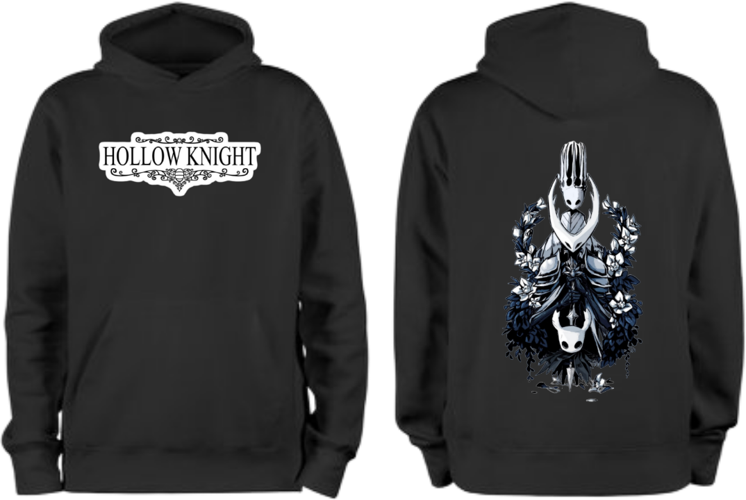 Hollow Knight One Size hoodie Black Back 7