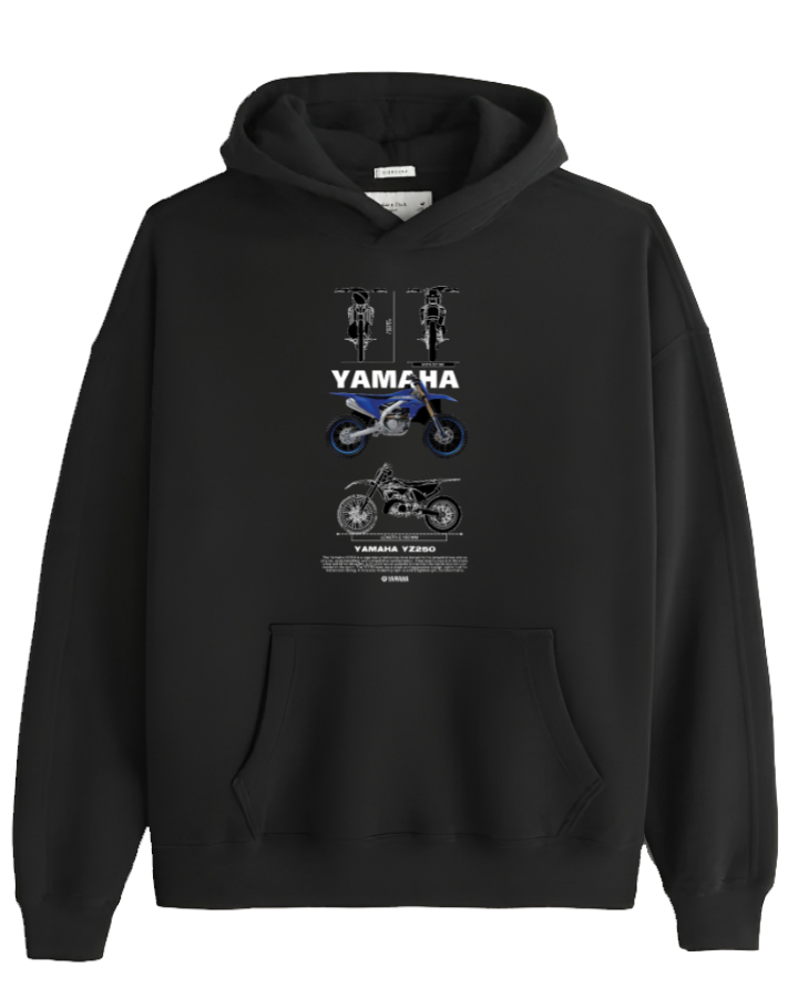 MOTOR CYCLE One Size hoodie Black 7