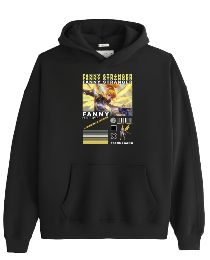 Mobile Legends Bang Bang One Size hoodie Black 7