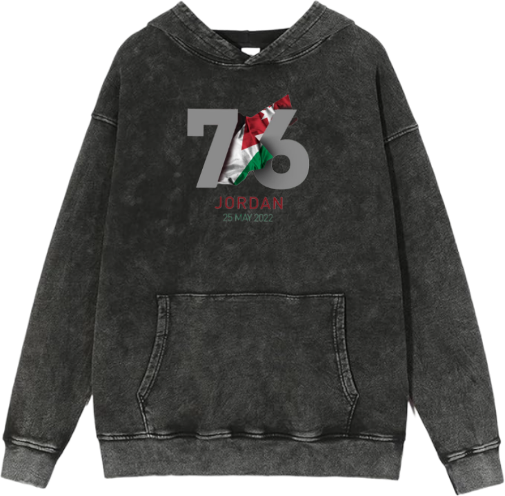 Jordan Oversize Hoodie Washed gray 7