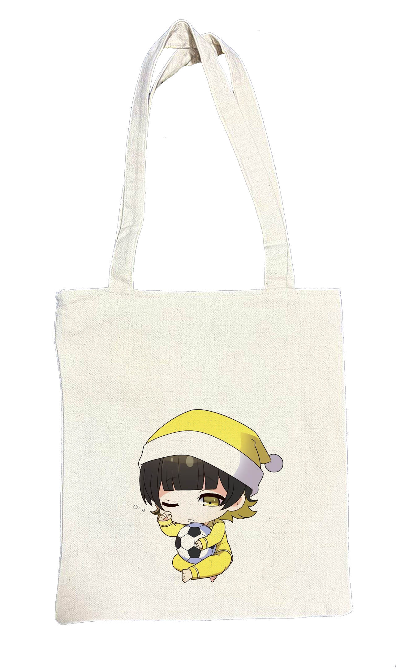 blue lock tote bag beige 7