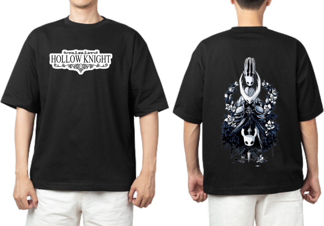 Hollow Knight t- shirt One Size Black Back 7