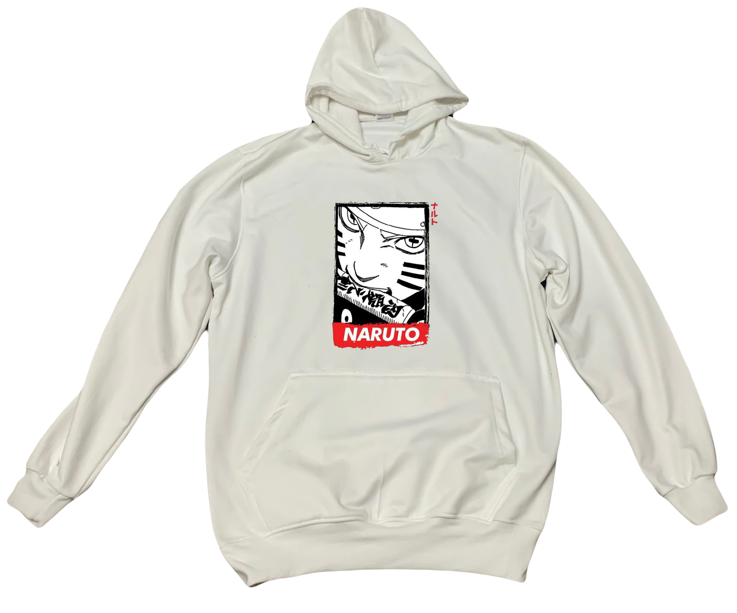 Naruto Shippuden One Size hoodie White 8