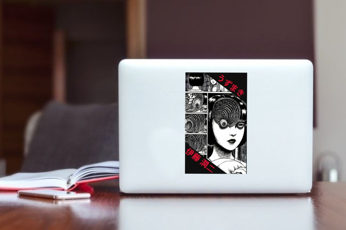 Tomie Kawakami Laptop Sticker 7