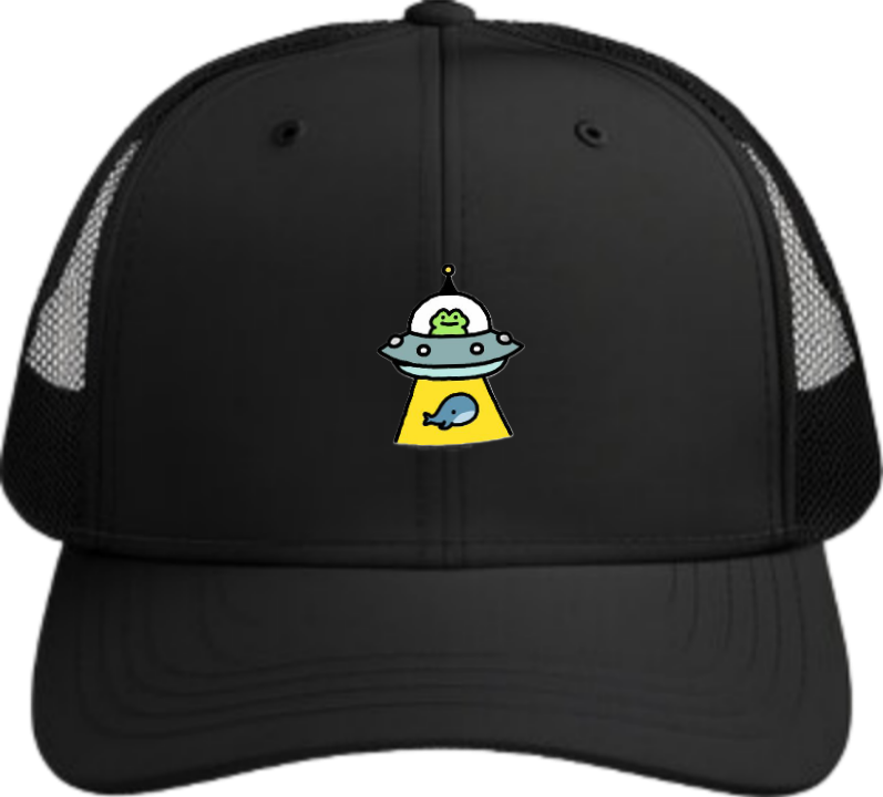 Frog Baseball cap Black 7