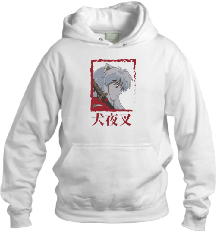 Inuyasha One Size hoodie White 7