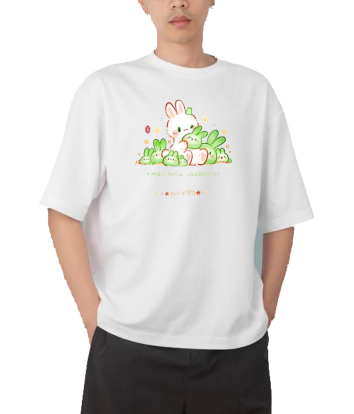 bunny One Size t- shirt White 7