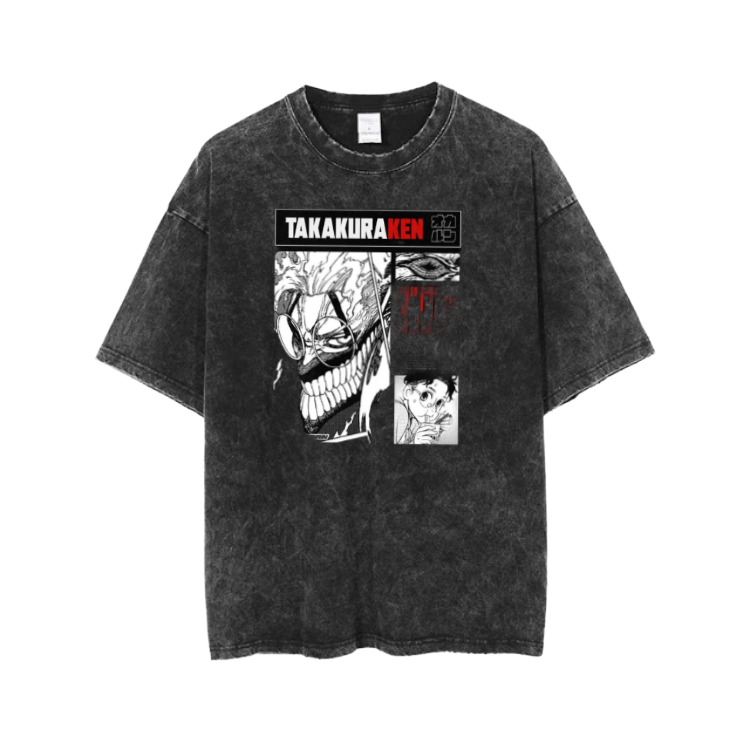 Dandadan t- shirt One Size Washed 7