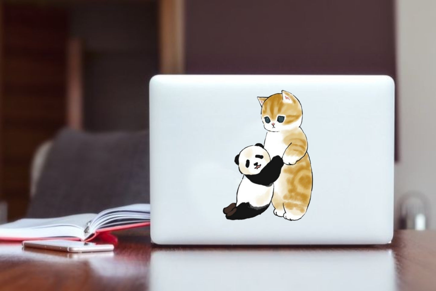 panda Laptop Sticker 7