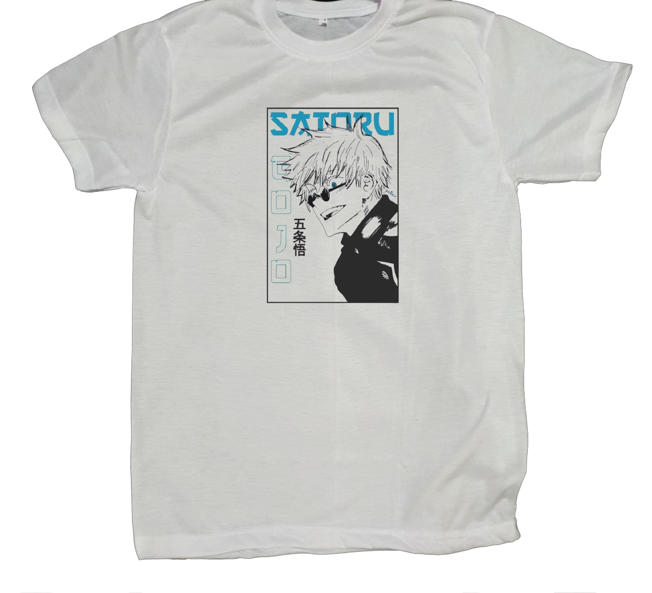 tjujutsu kaisen GOJO fit t- shirt White 12