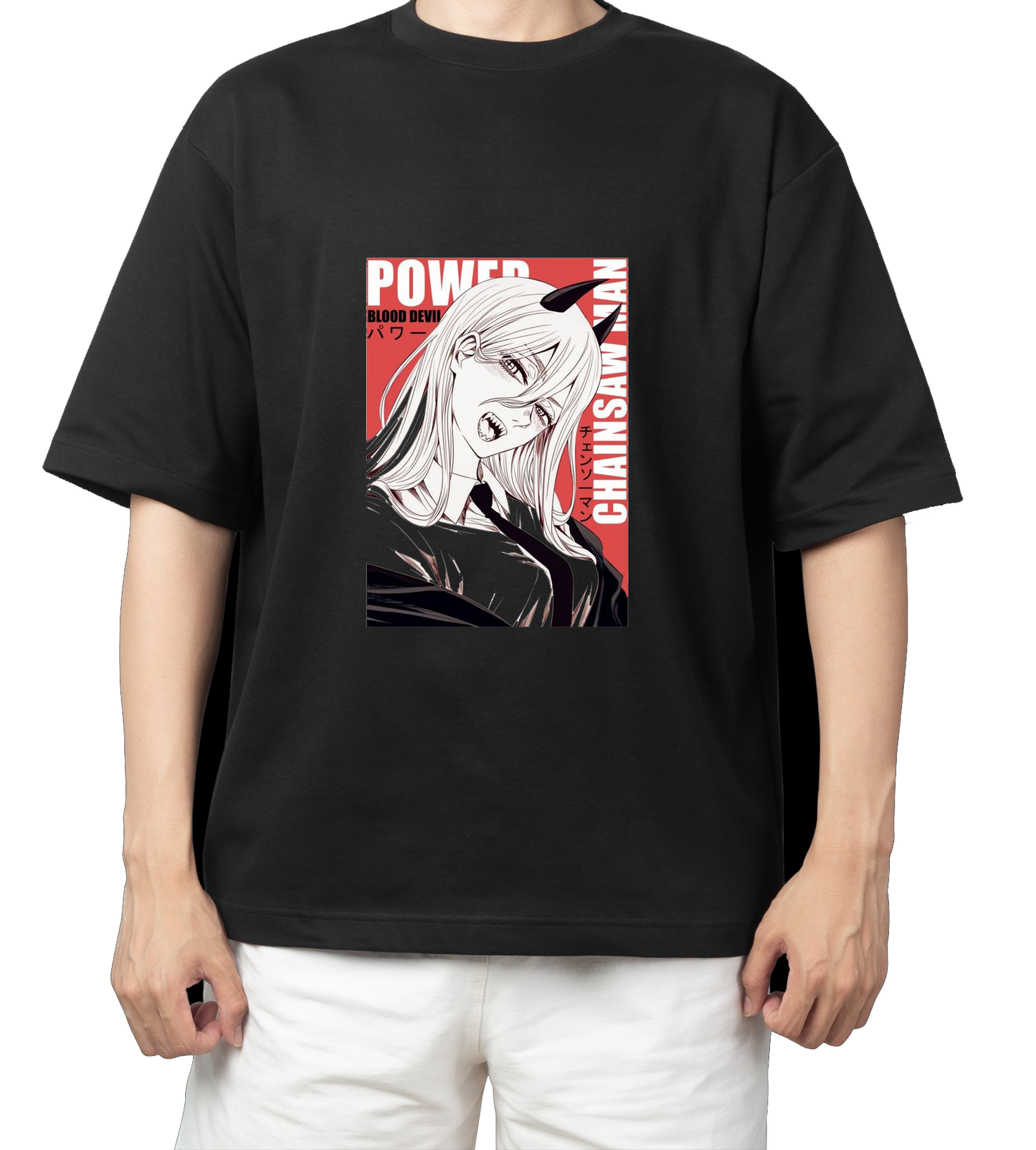 Chainsaw Man t- shirt One Size Black 7