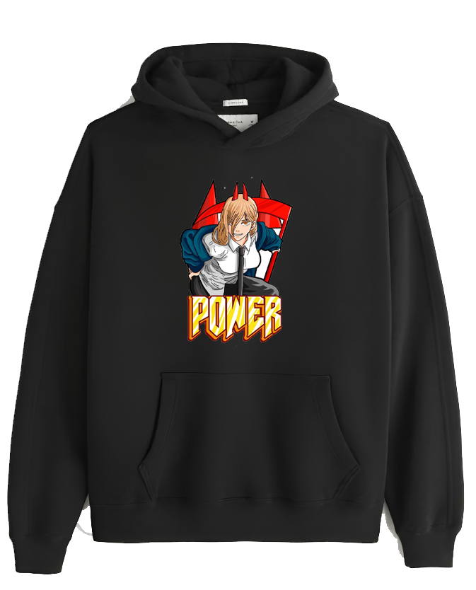 Chainsaw Man One Size hoodie Black 7
