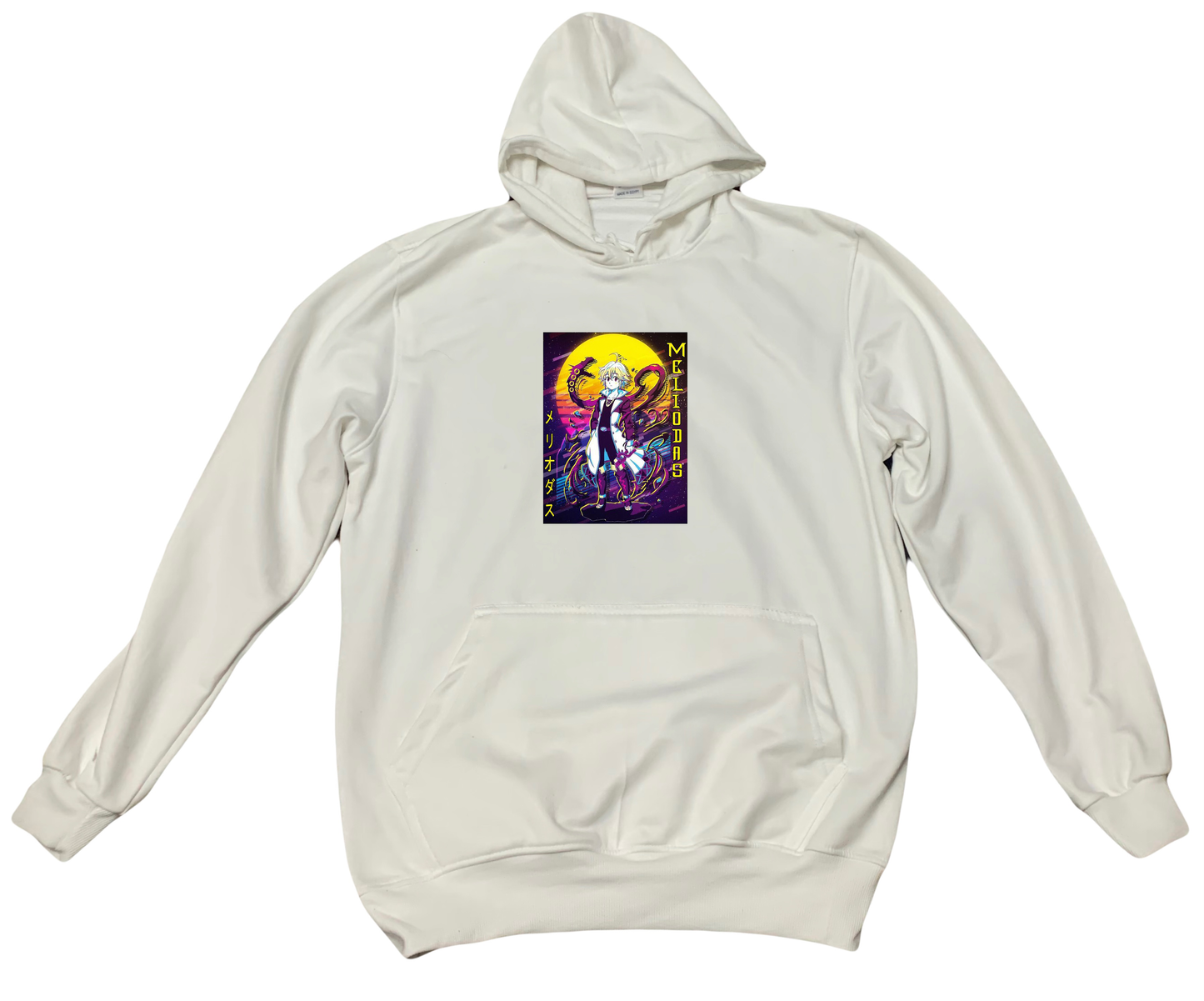 Anime Nanatsu no taizai seven deadly sins Oversize Hoodie White 7