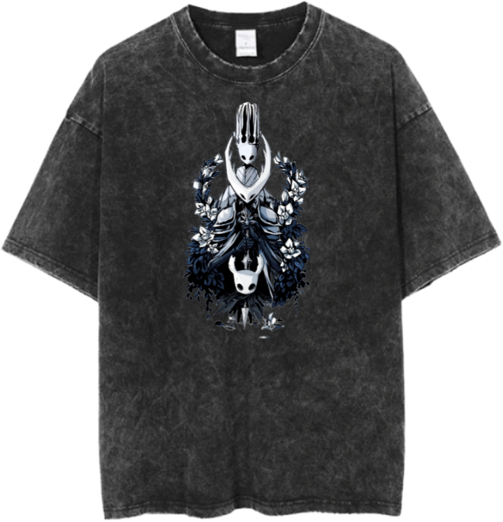 Hollow Knight t- shirt One Size Washed 7