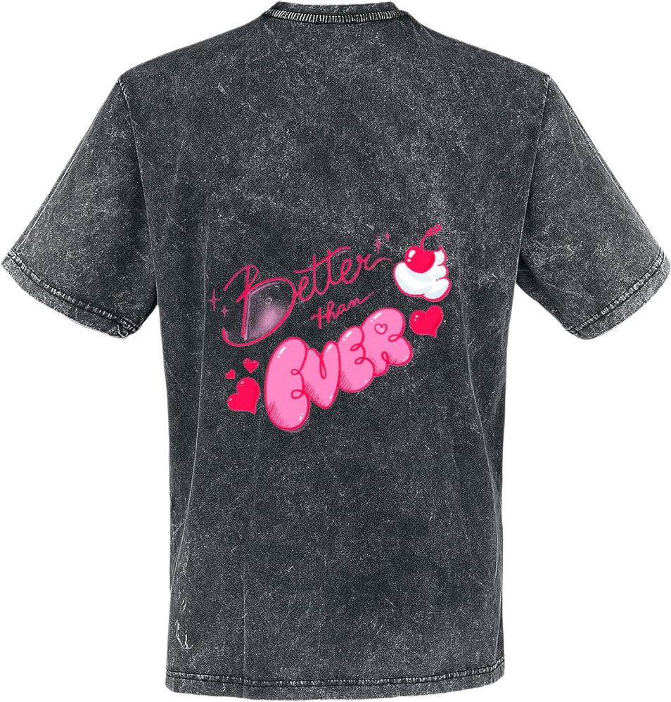 Detters EVER t- shirt Over Size Washed Back 67