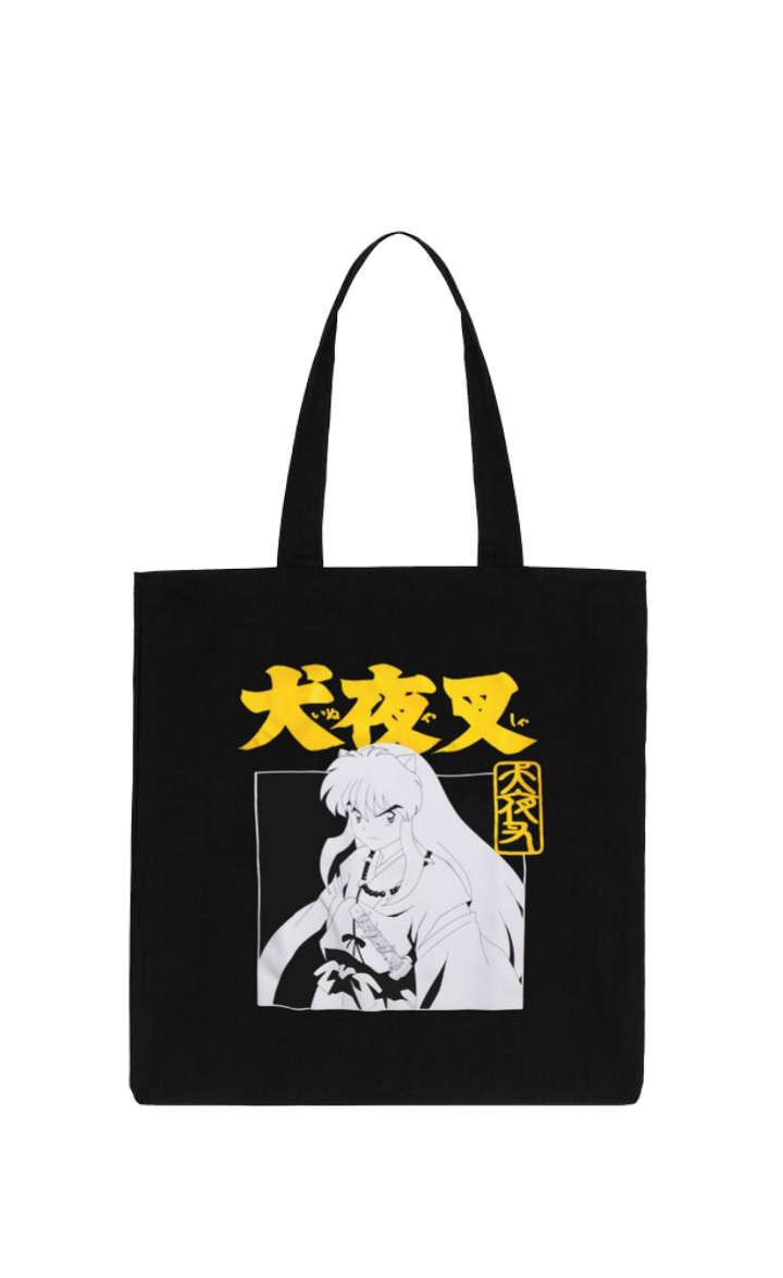Inuyasha tote bag Black 7