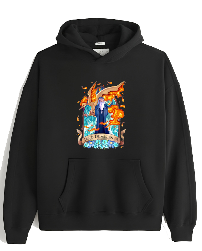 Harry Potter One Size hoodie Black 7
