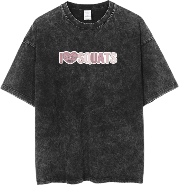 workout gym pilates One Size t- shirt Washed 7