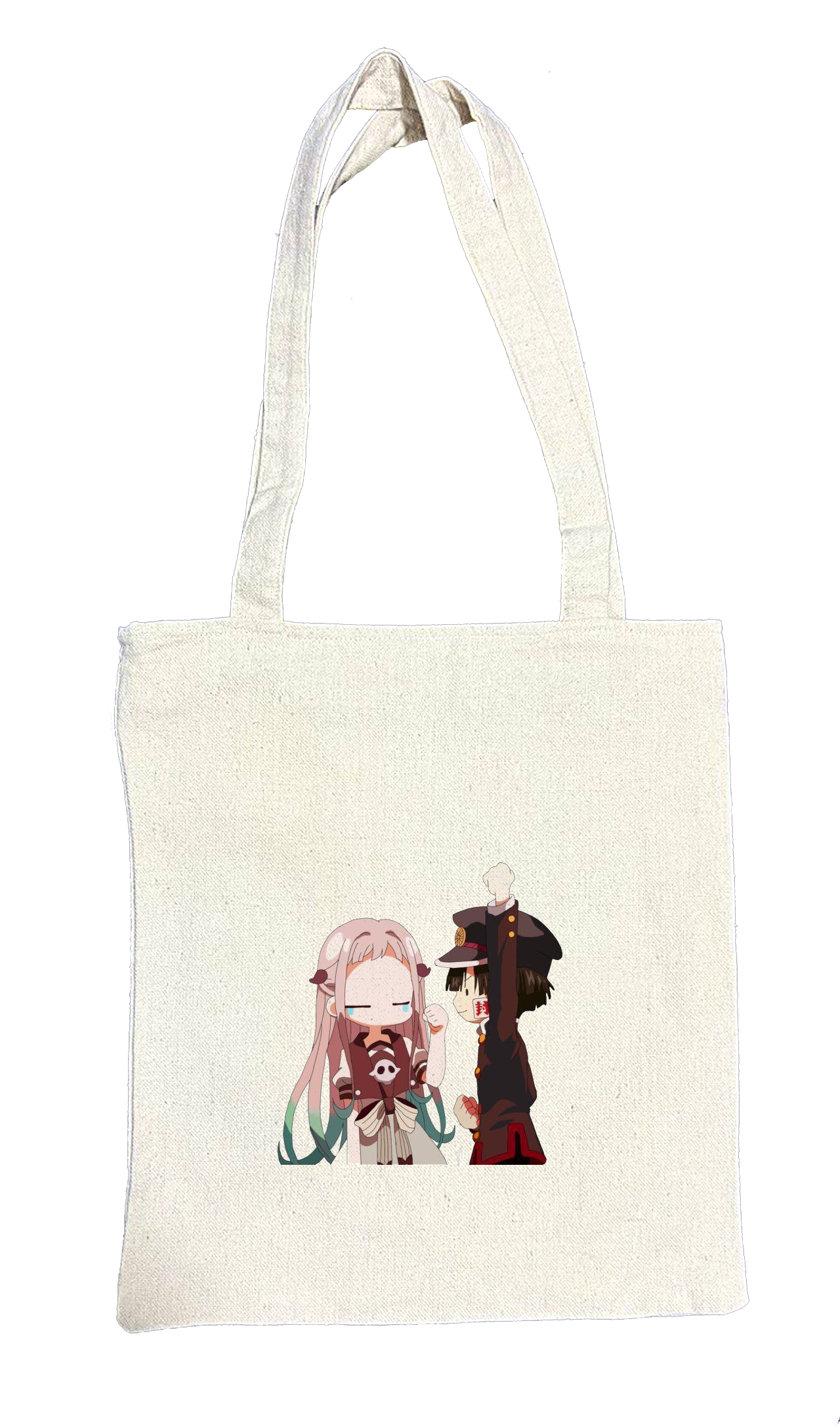 Hanako-kun tote bag beige 7