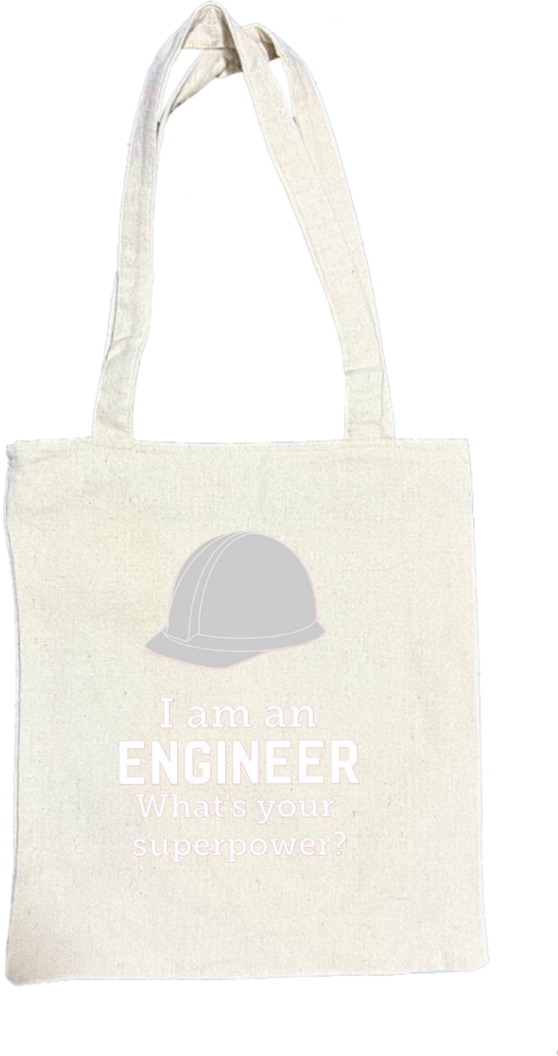 names tote bag beige I am an ENGINEER What's your superpower? 7