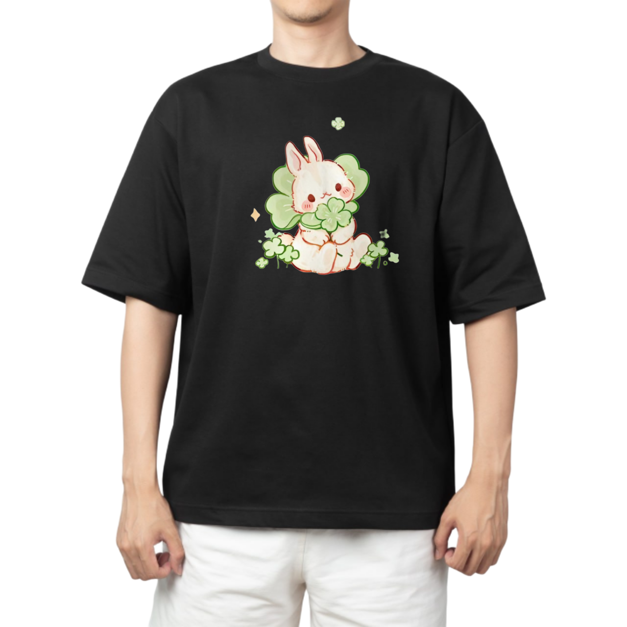 bunny One Size t- shirt Black 80