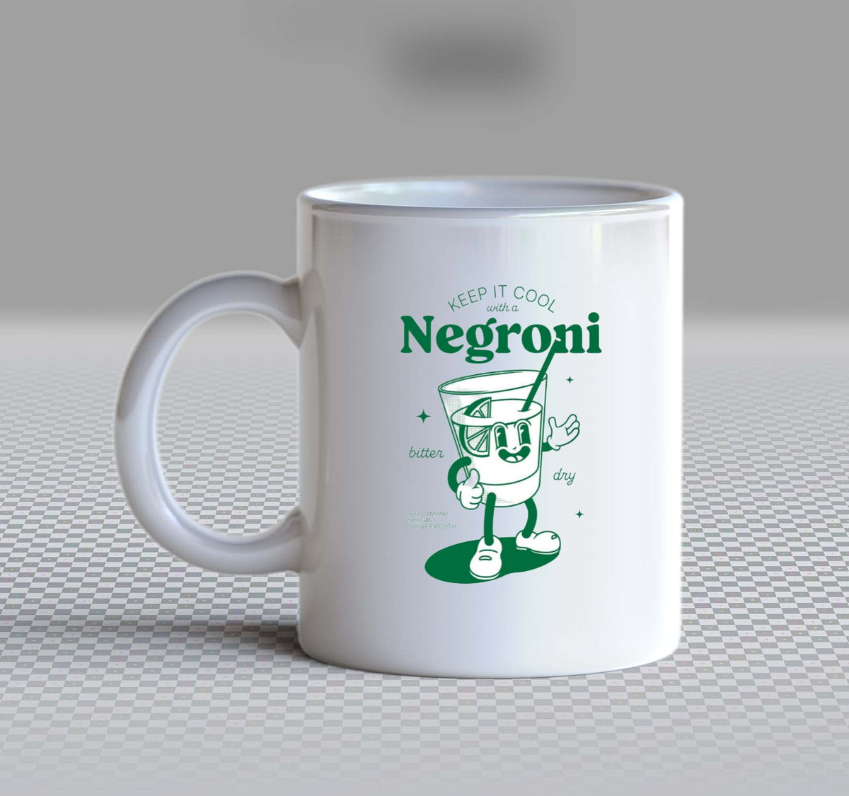 Negroni Mug White 157