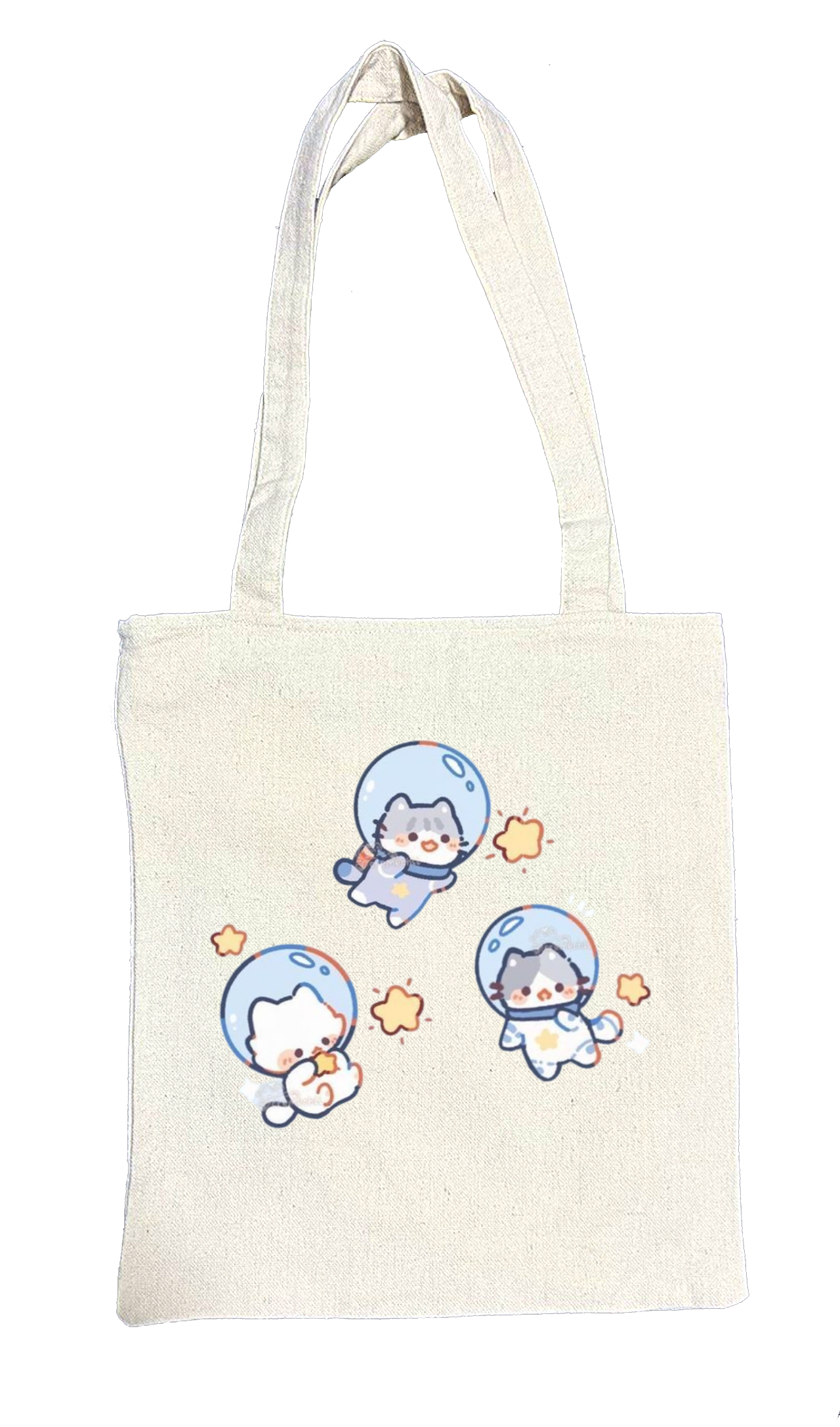 cat tote bag White 81