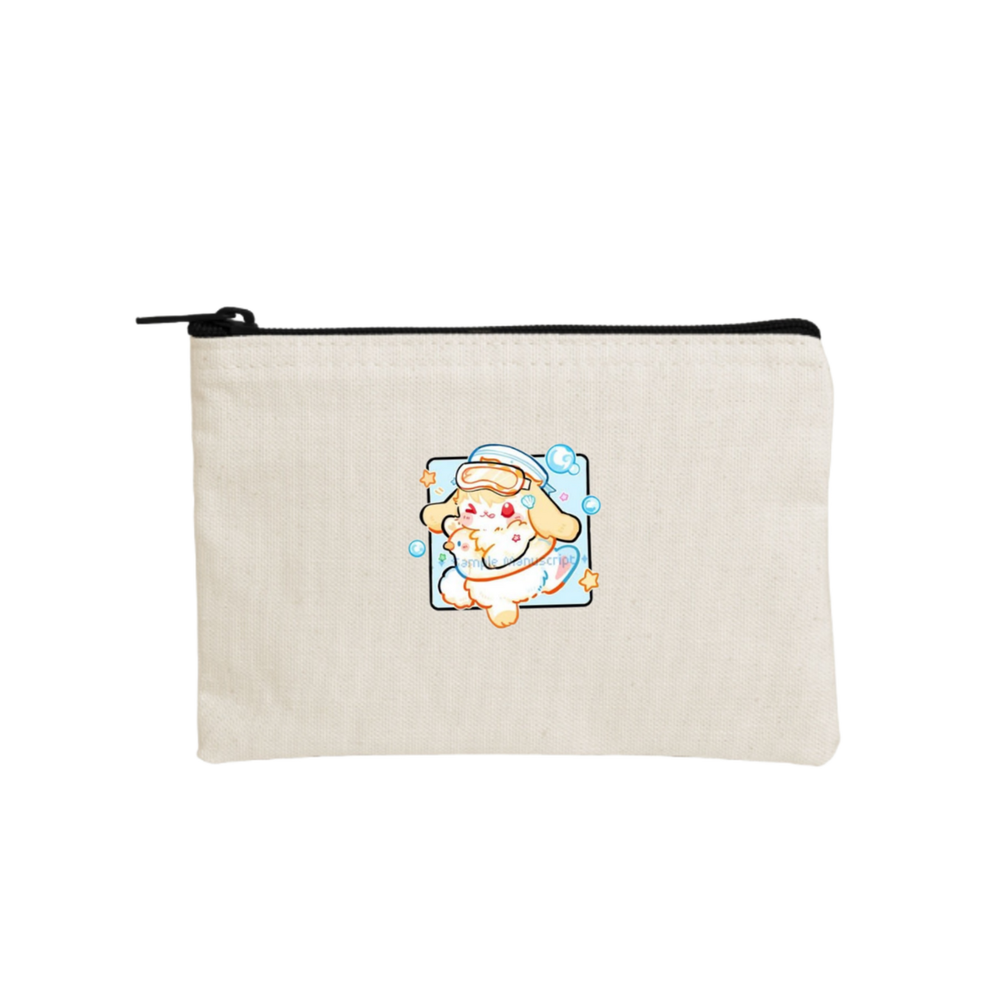 bunny wallet pencil case Beige 72