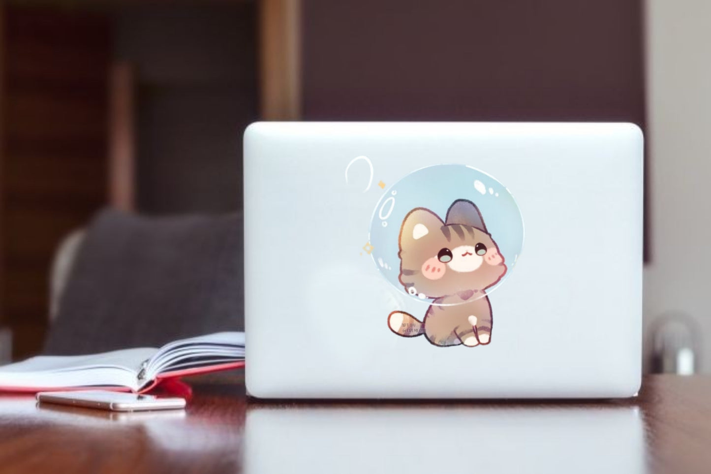 cat Laptop Sticker 82
