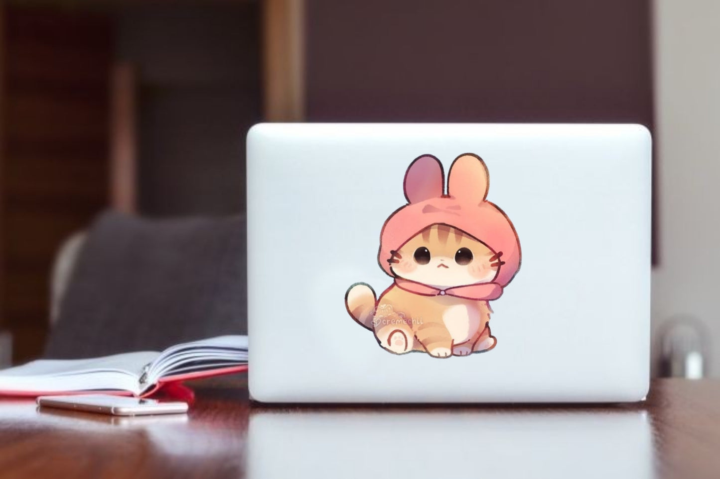 cat Laptop Sticker 83