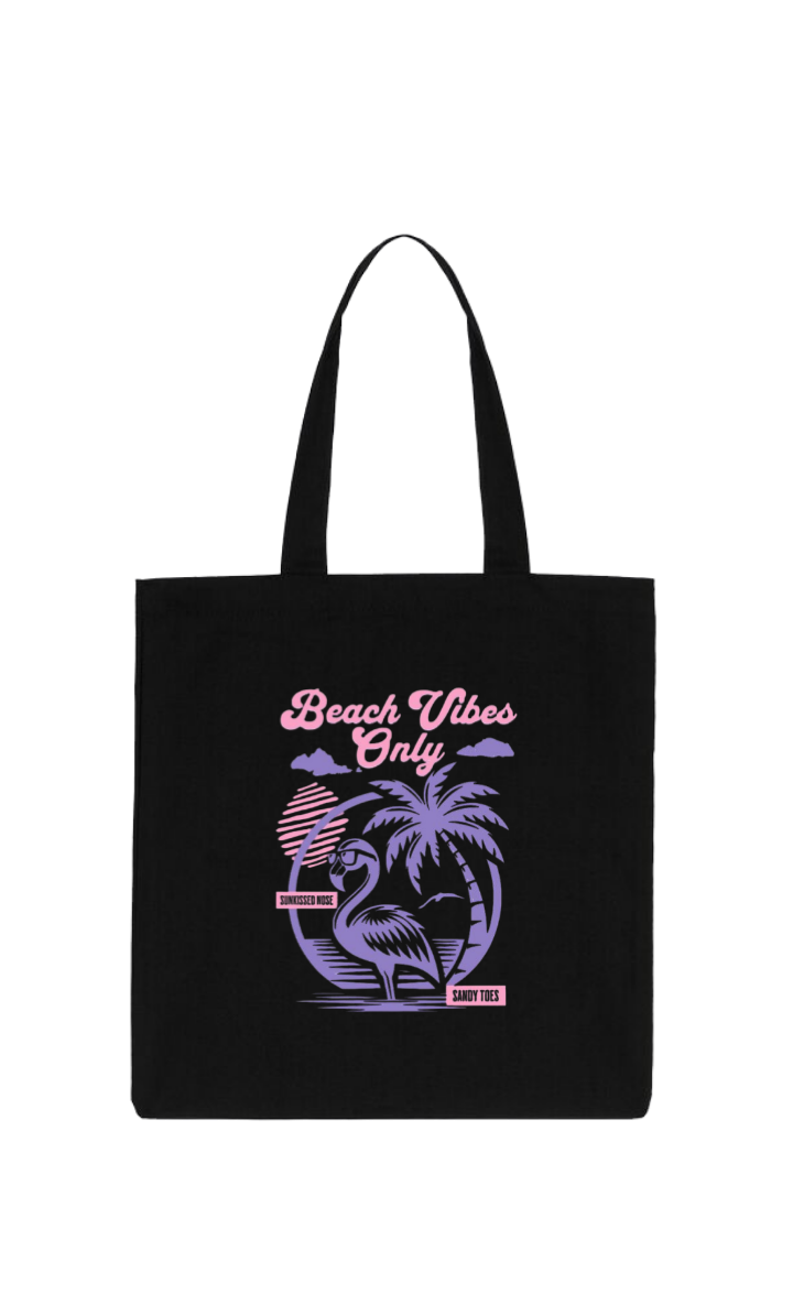 Summer Vibes tote bag Black 79
