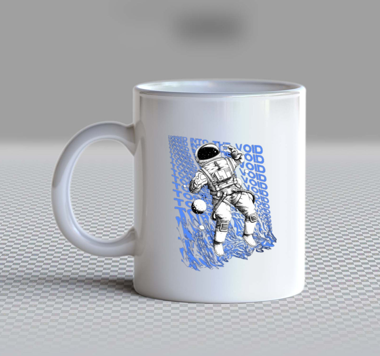 Into The Void Back text Mug 84