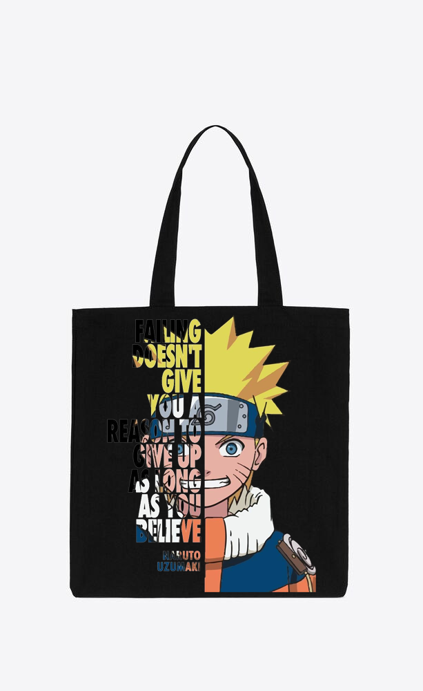 Naruto Shippuden tote bag Black 84