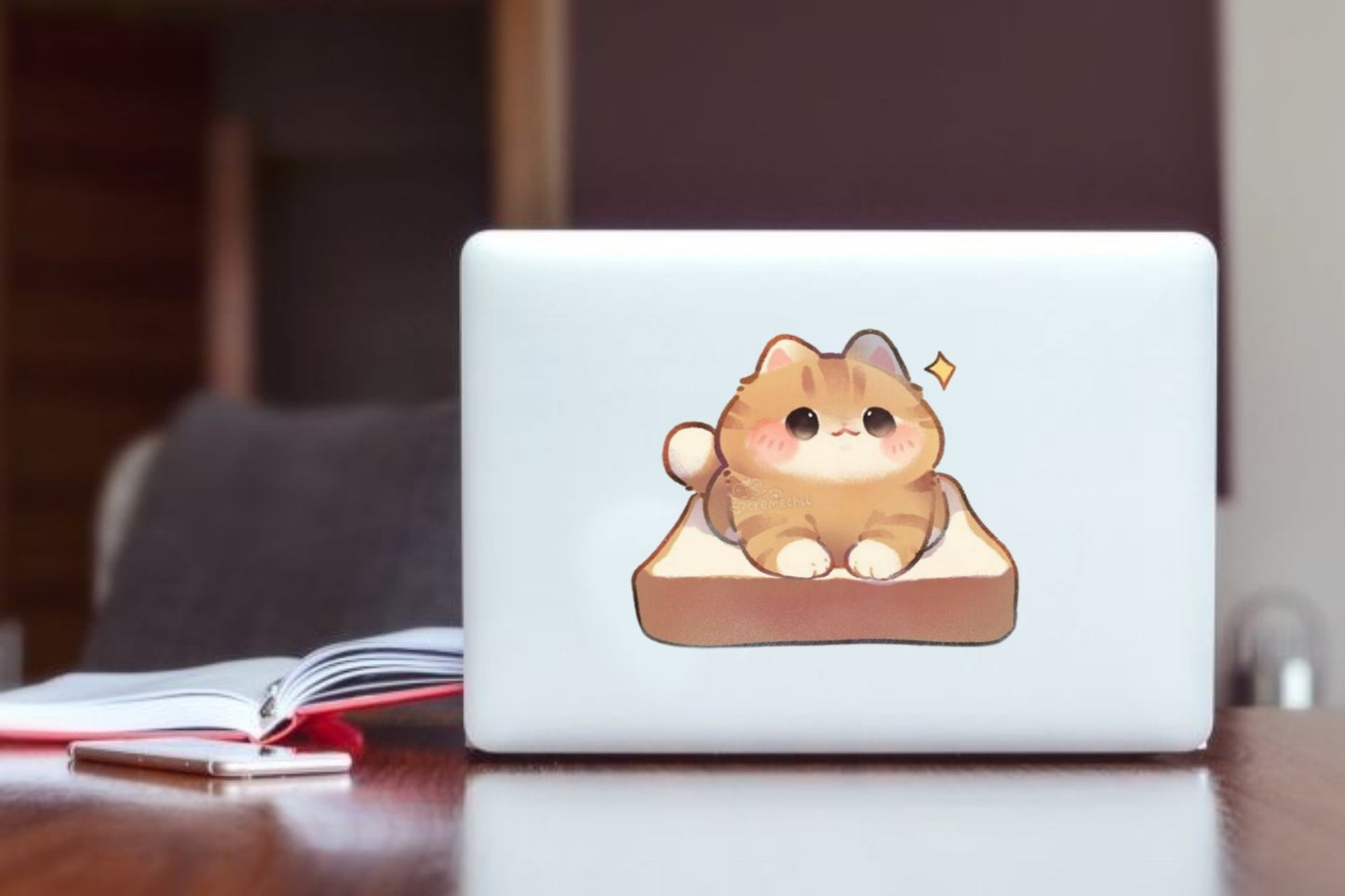 cat Laptop Sticker 84