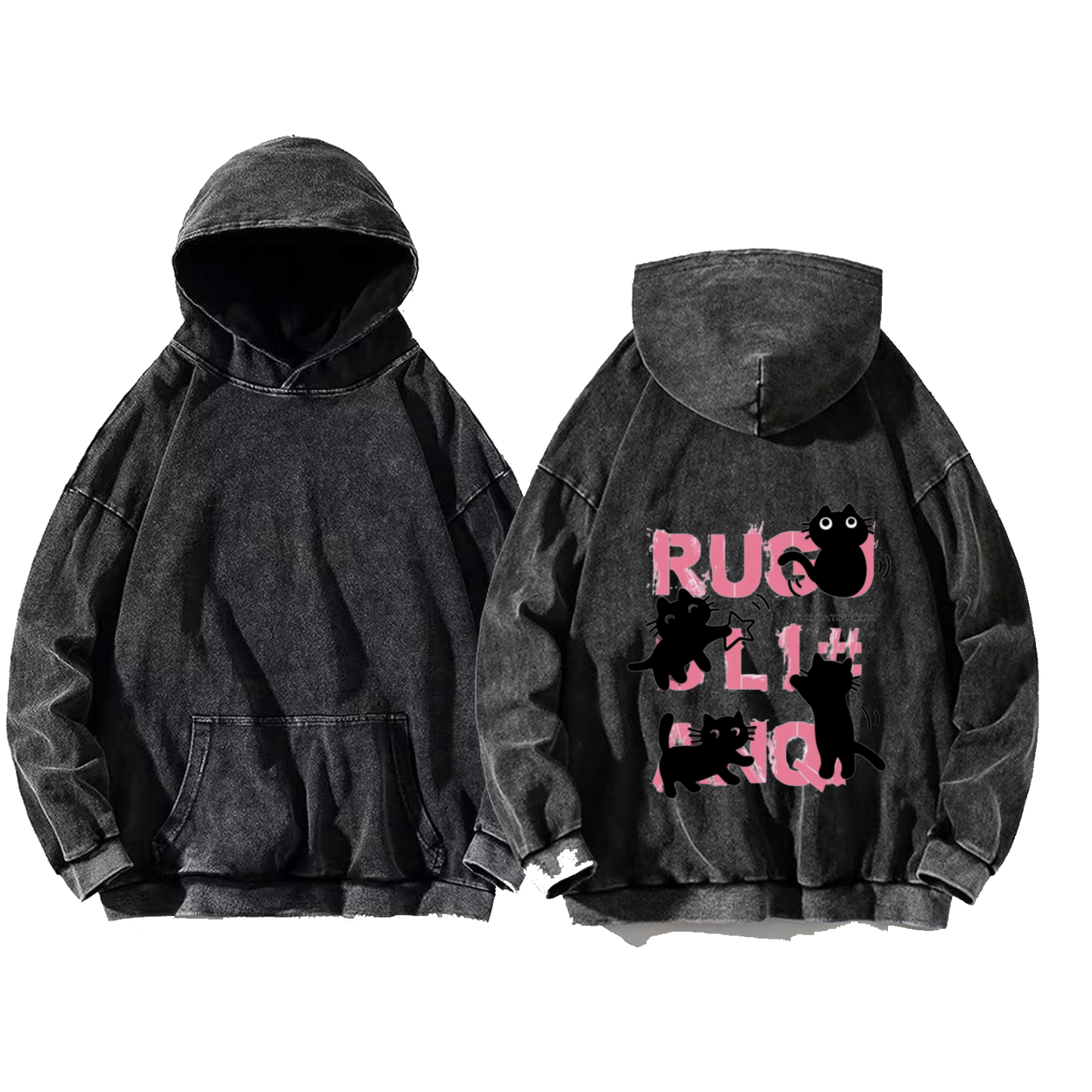 Jujutsu Kaisen One Size hoodie Washed Back 68