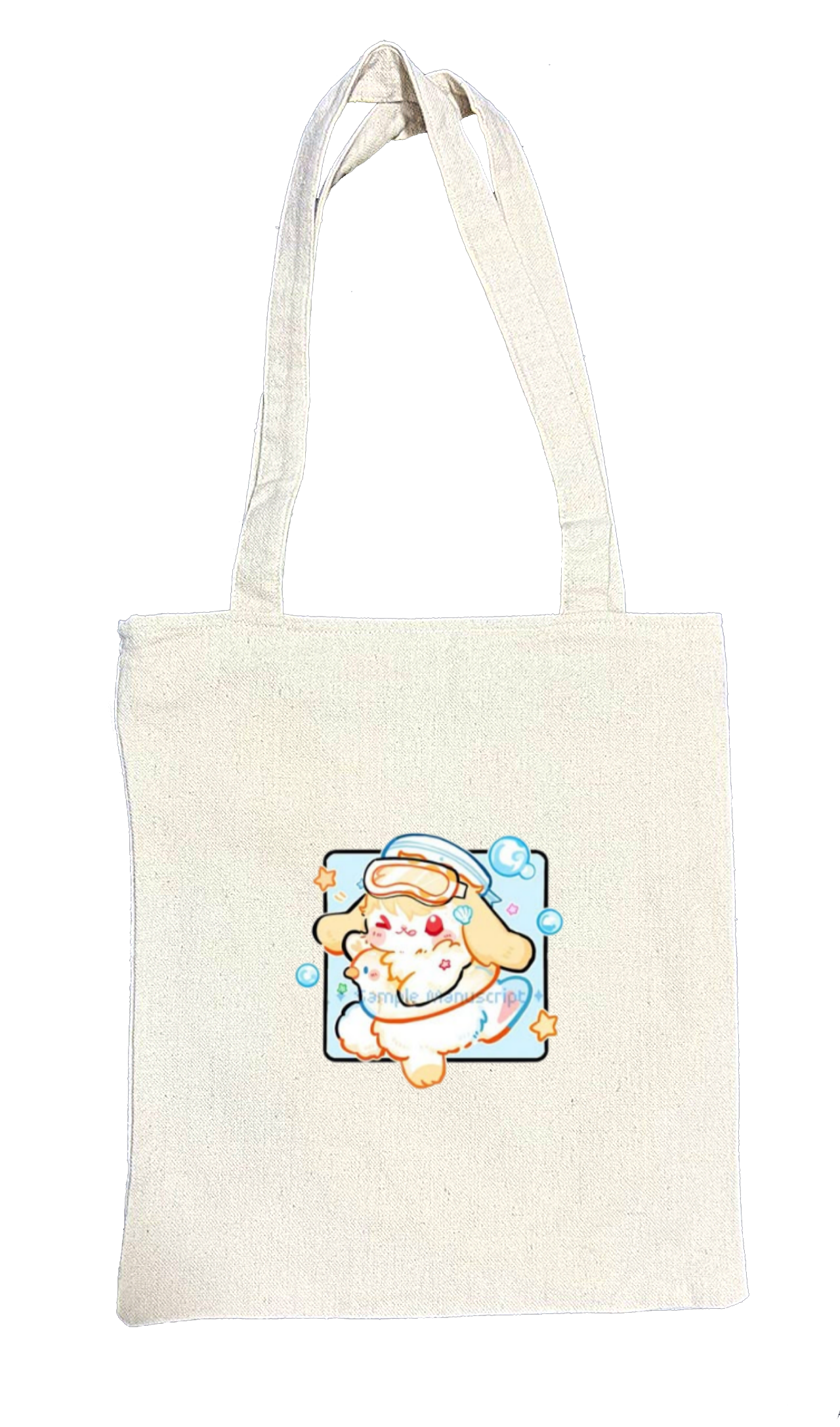 bunny tote bag White 85