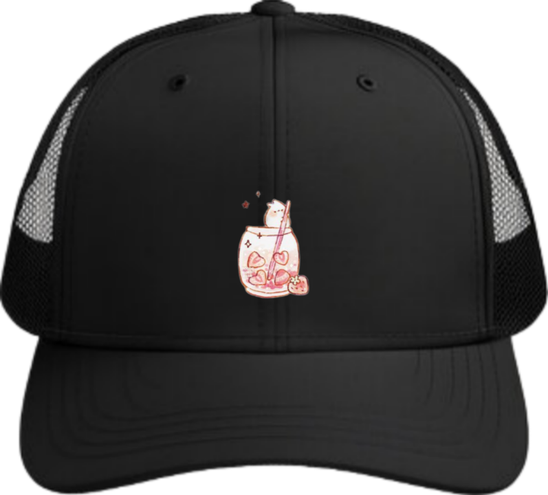 bunny Baseball cap Black 81