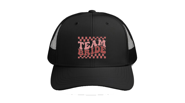 Baseball cap Black TEAM BRIDE 131