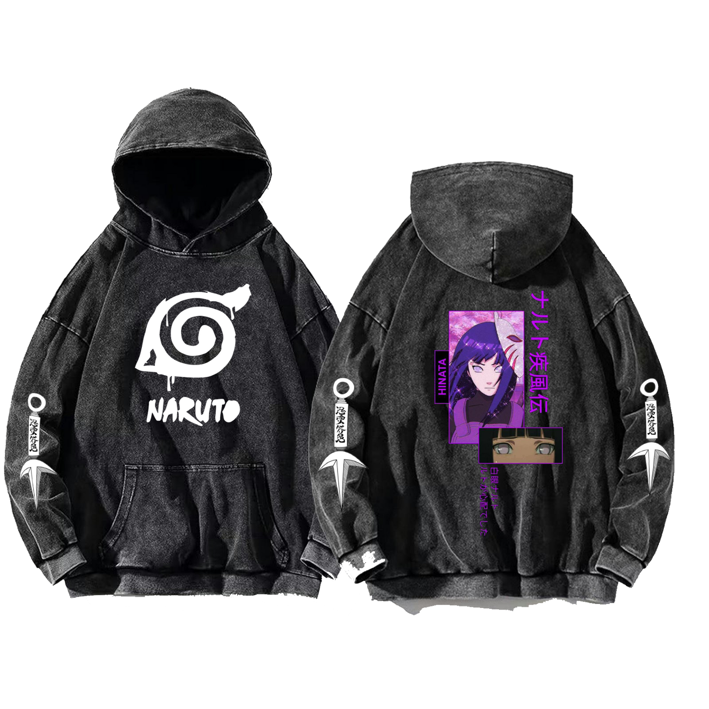Naruto Shippuden One Size hoodie Washed Back 85