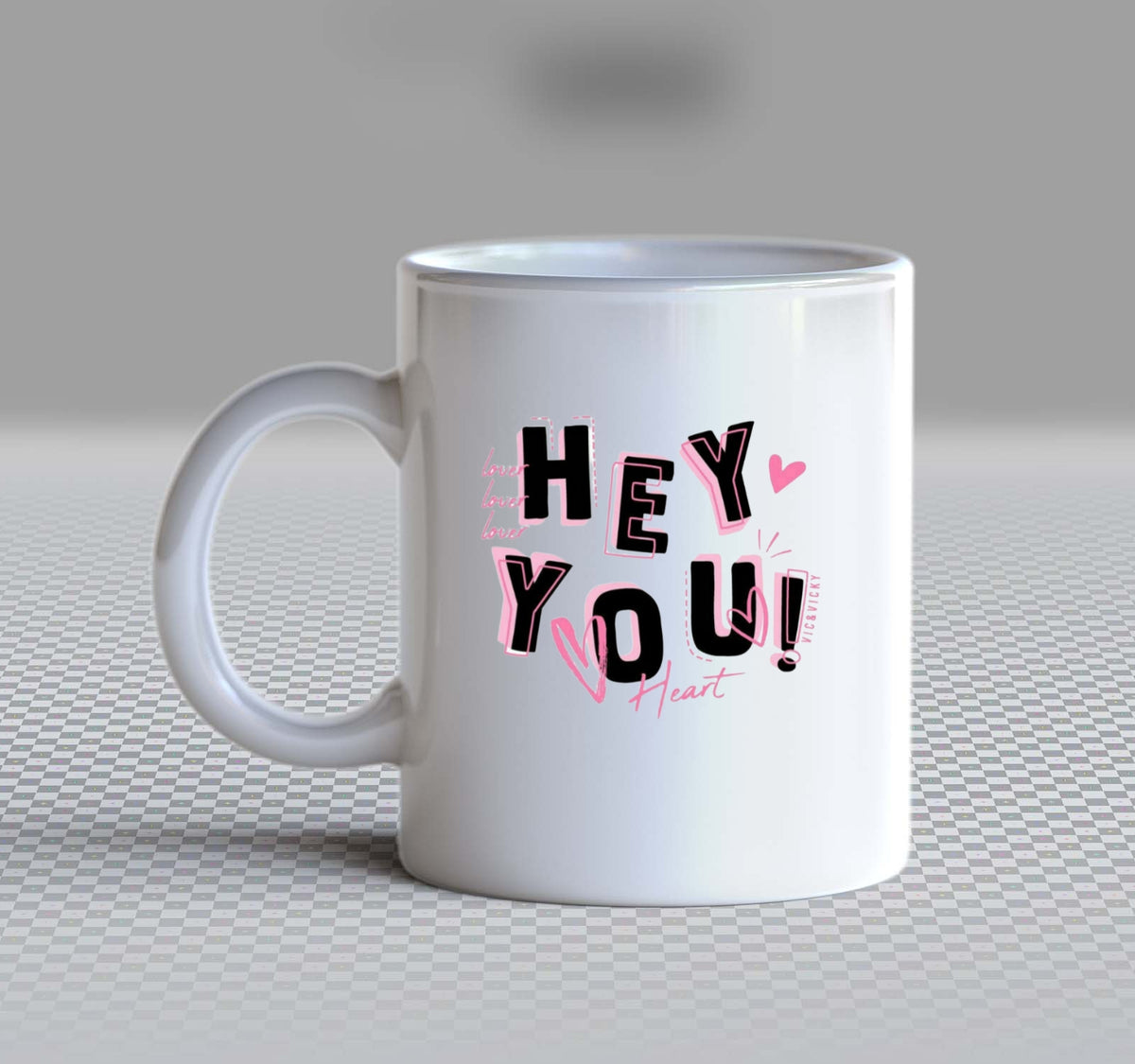 HEY YOU! Mug White 163