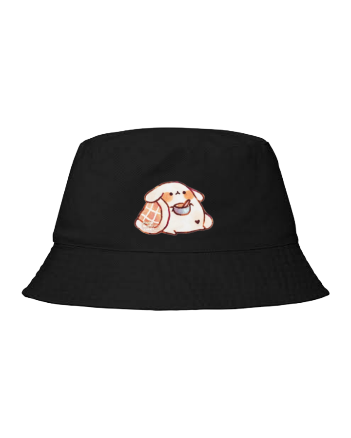 bunny Bucket hat Fishman hat cap Black 81
